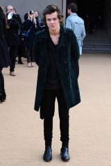 Harry Styles at Burberry