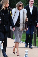 Olivia Palermo at Burberry